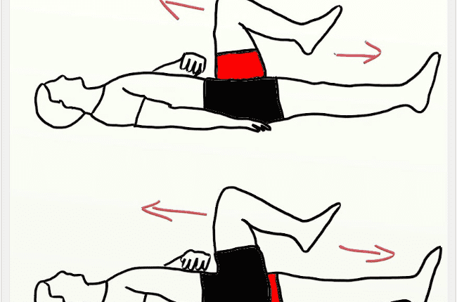 برنامج تمارين البطن في البيت لشد الدهون